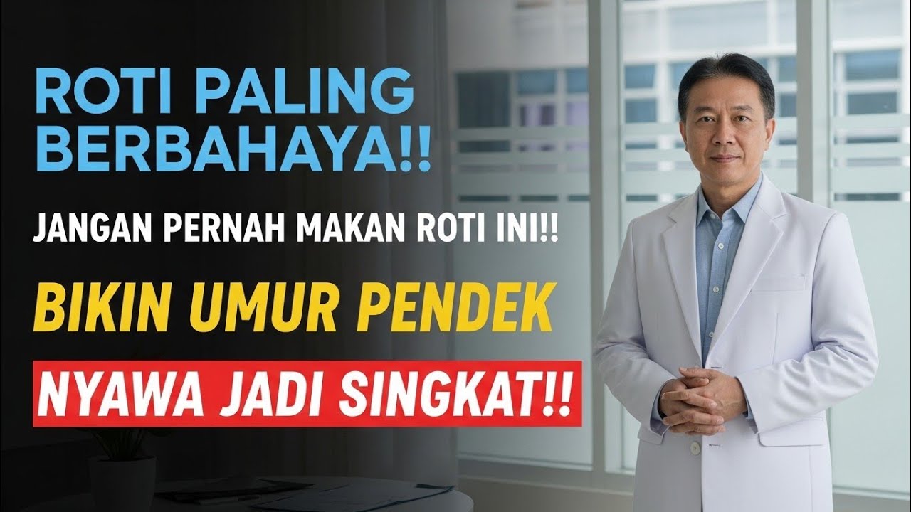 ROTI BERBAHAYA‼️STOP Makan 4 Roti Ini Sebelum Terlambat, Nyawa Taruhannya! 