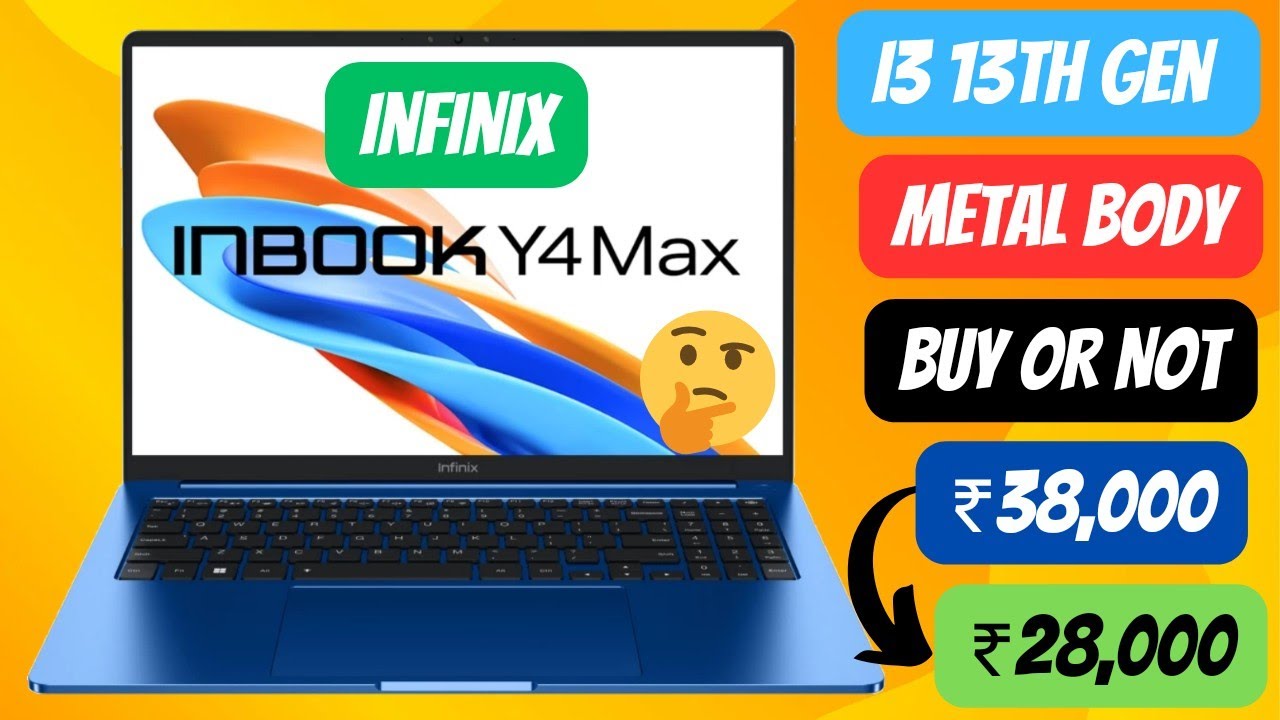 Infinix y4 max i3 13th gen 1315u laptop | major problems | best laptop under 30000