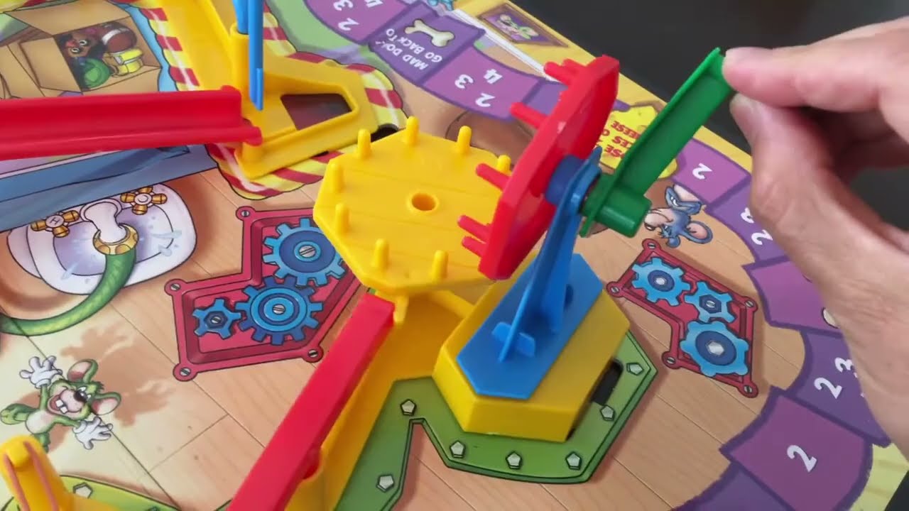 Mouse Trap Board Game - SLOW MOTION