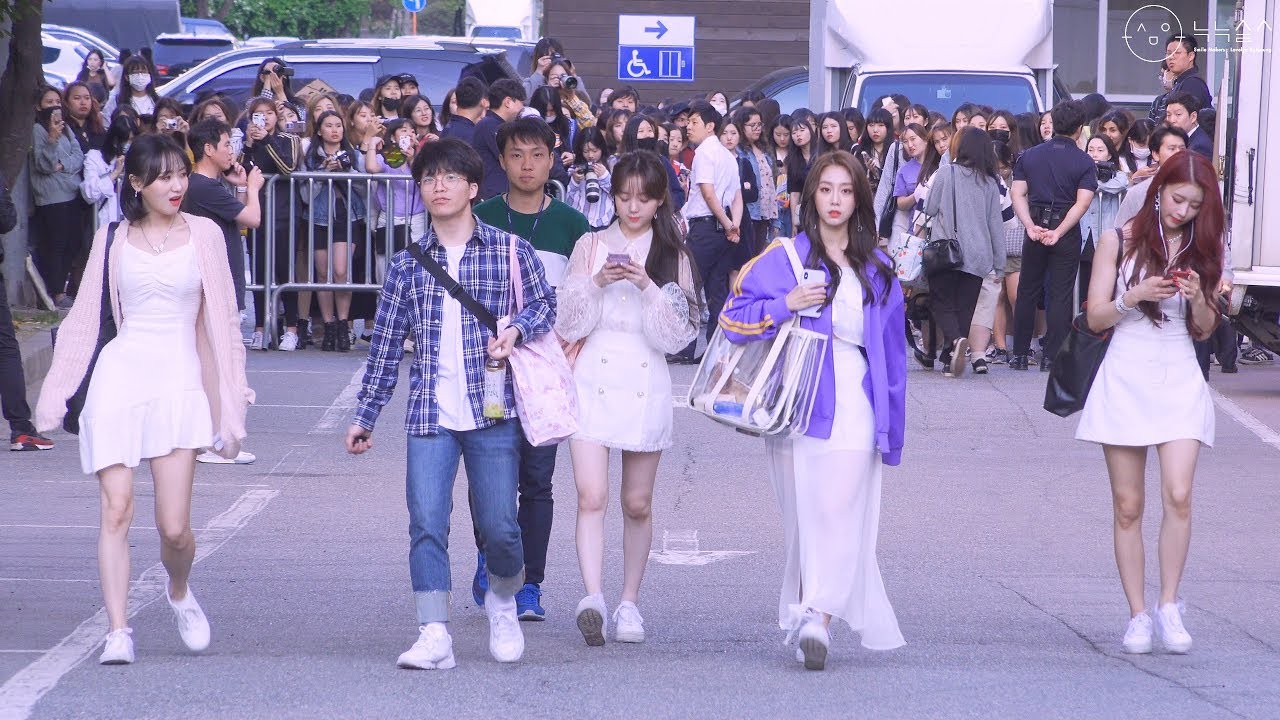 190531 러블리즈(Lovelyz) 퇴근길 직캠(Fancam) @뮤직뱅크(Music Bank)