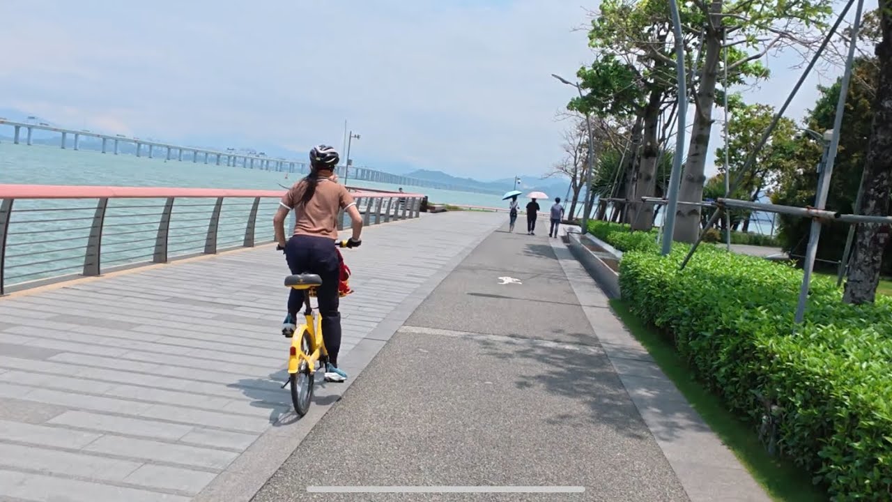 山海連城（50km深圳綠道) 美團共享單車