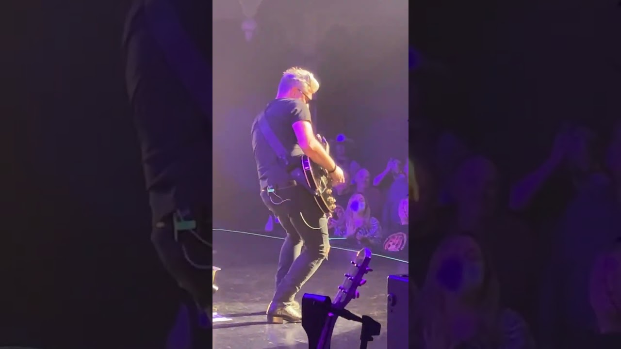 Brooks Young on stage with George Thorogood & The Destroyers live in Lexington, KY