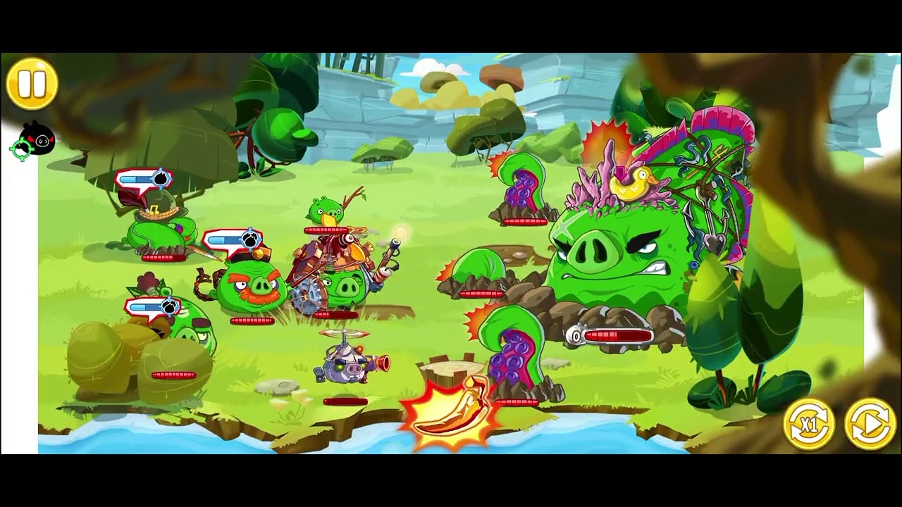 Angry Birds Epic Pig Friends - Porco-Alfa 