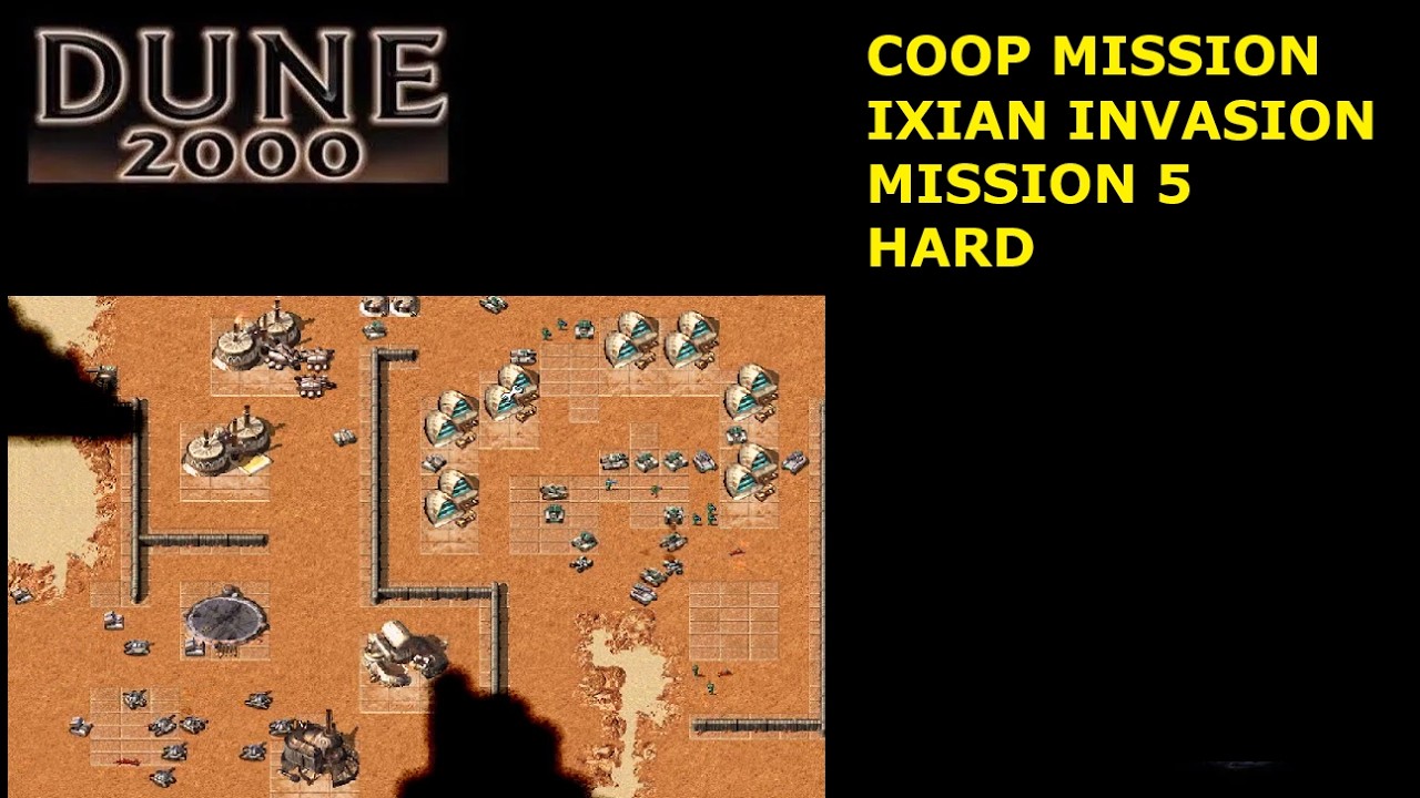Dune 2000 Coop - Ixian Invasion - Mission 5 (Hard)