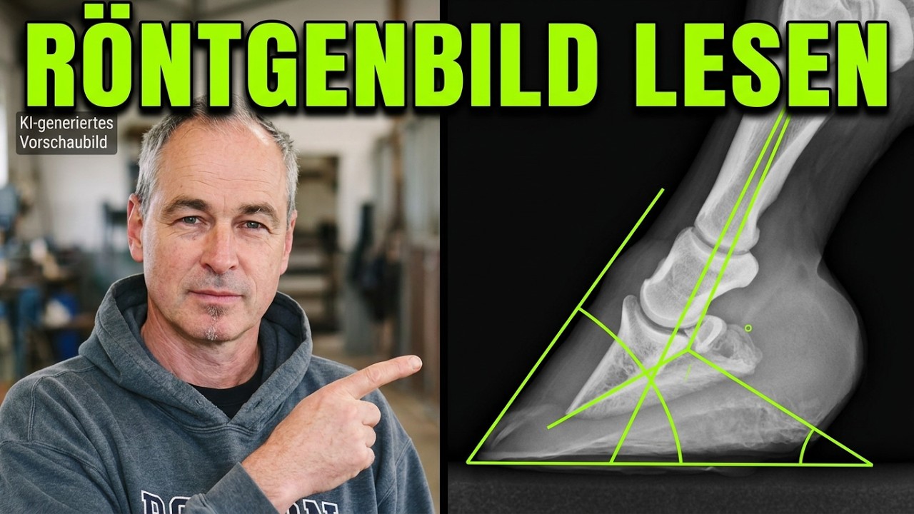 Hufrehe: So lese ich das Röntgenbild richtig!