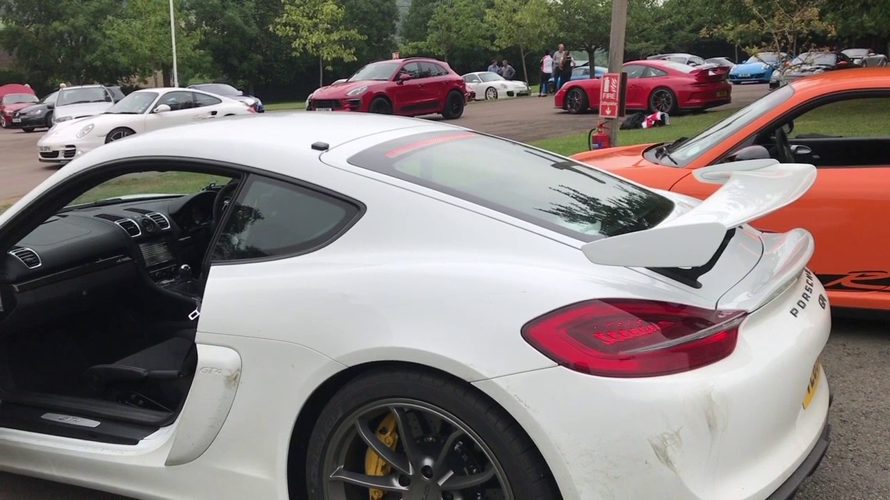 Porsche Cayman GT4 Racing at Prescott Hillclimb