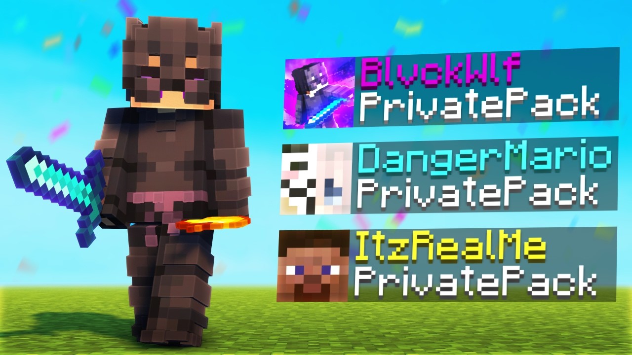 [1.21.11+ Pack Folder] Best Minecraft Texture Packs for PvP
