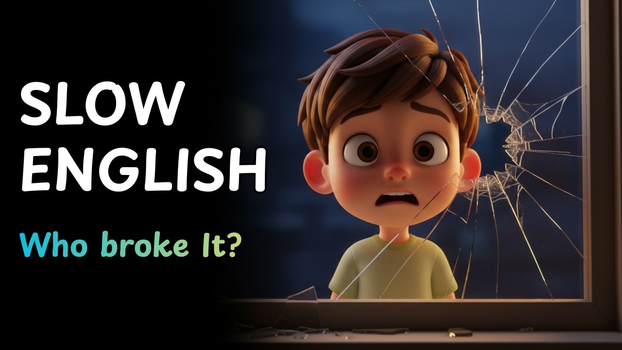 WHO DID THIS? | English Listening Practice for Beginners (A1 Level)