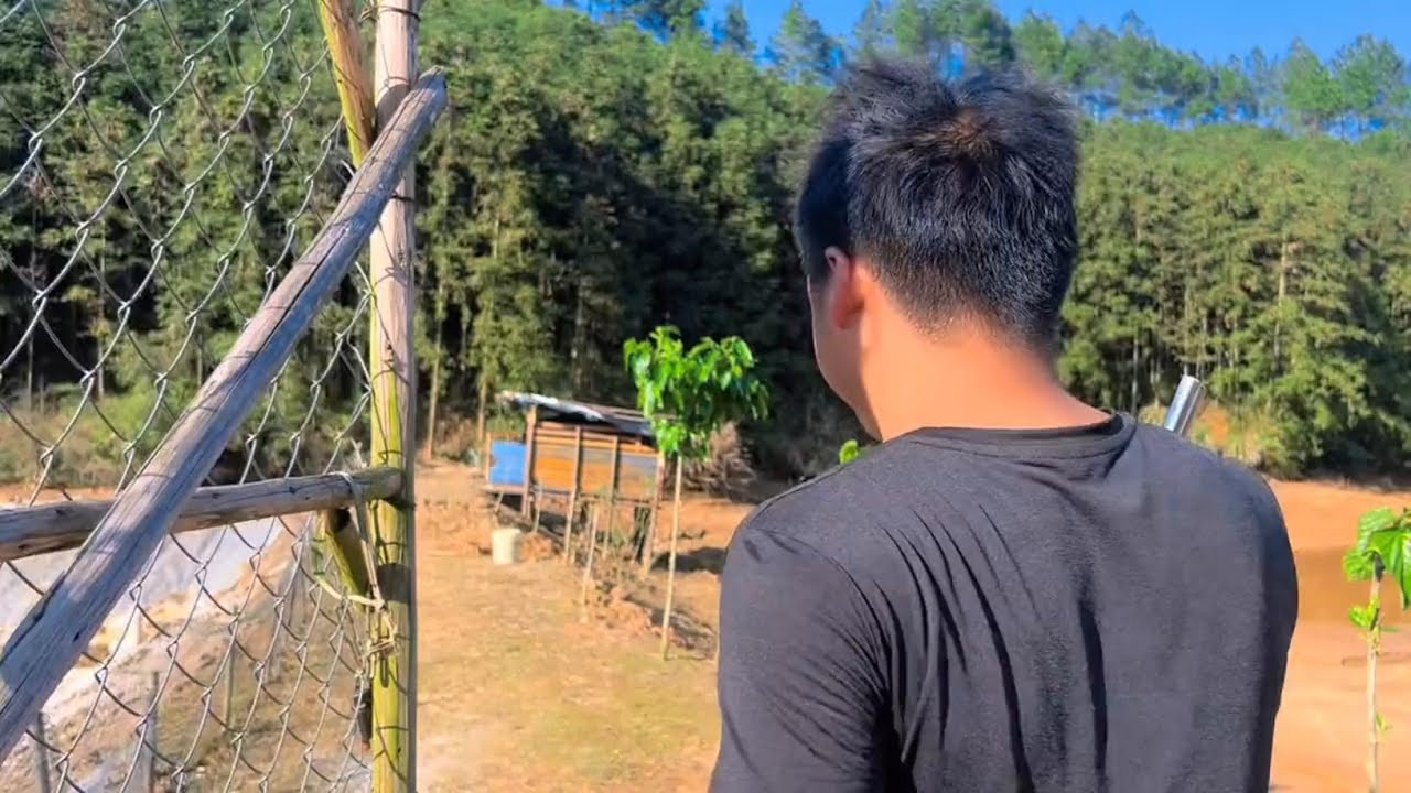 带媳妇进山抓鱼，还拔了2斤舌尖美味，拿去炒腊肉相当美味【石頭秀】
