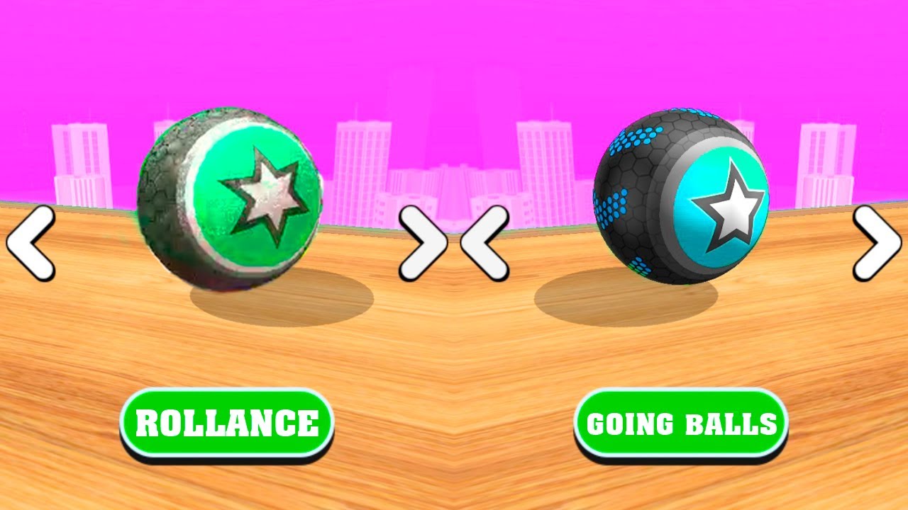 Going Balls vs Rollance - Which Star Ball Will Fall Less Frequently? New Race-226