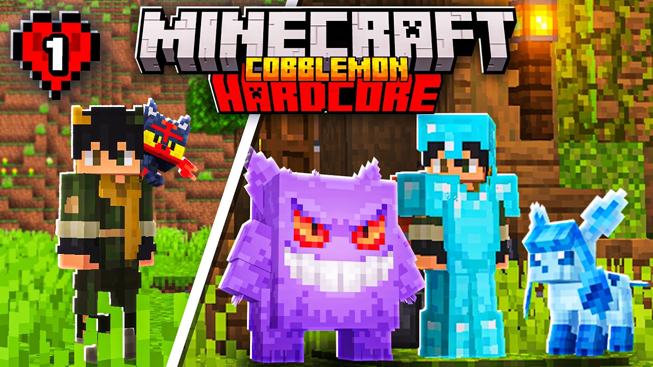 Mój Start w Minecraft Hardcore Cobblemon