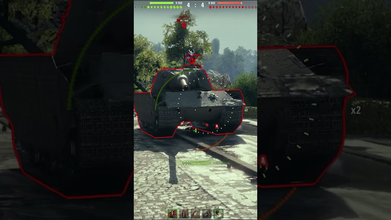 Caliban WoT - ammo rack explosions with best realization