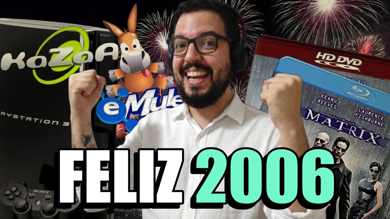 Há 20 anos, ESSE era o FUTURO da mídia física!