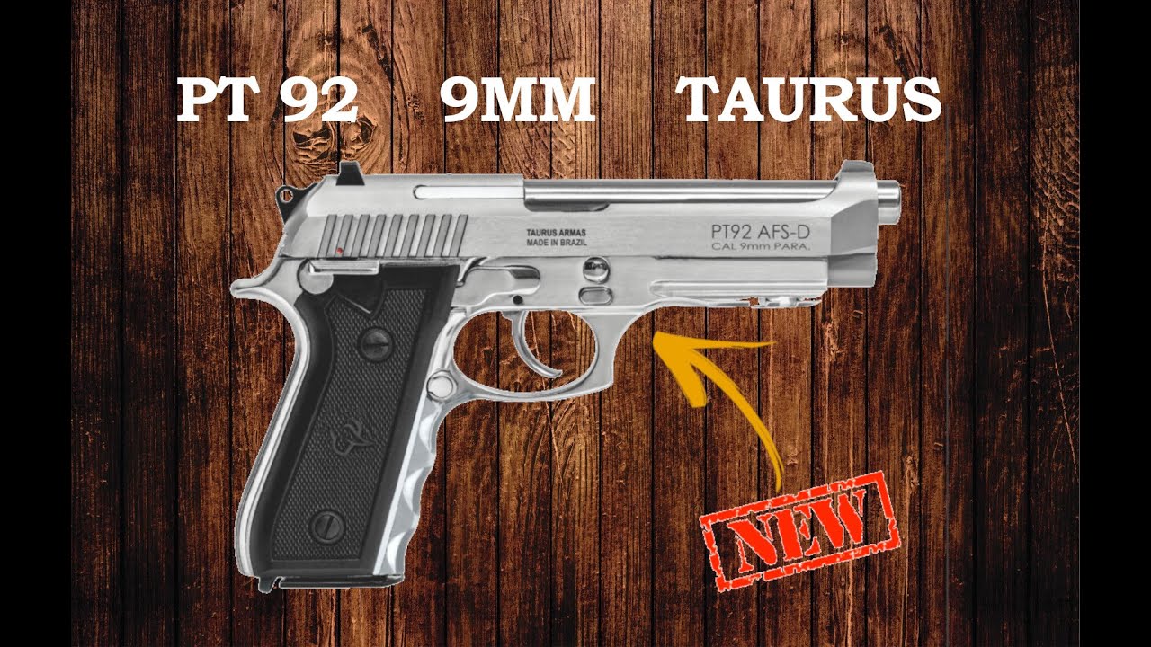 PT 92 INOX 9MM TAURUS - DETALHES E ANÁLISE