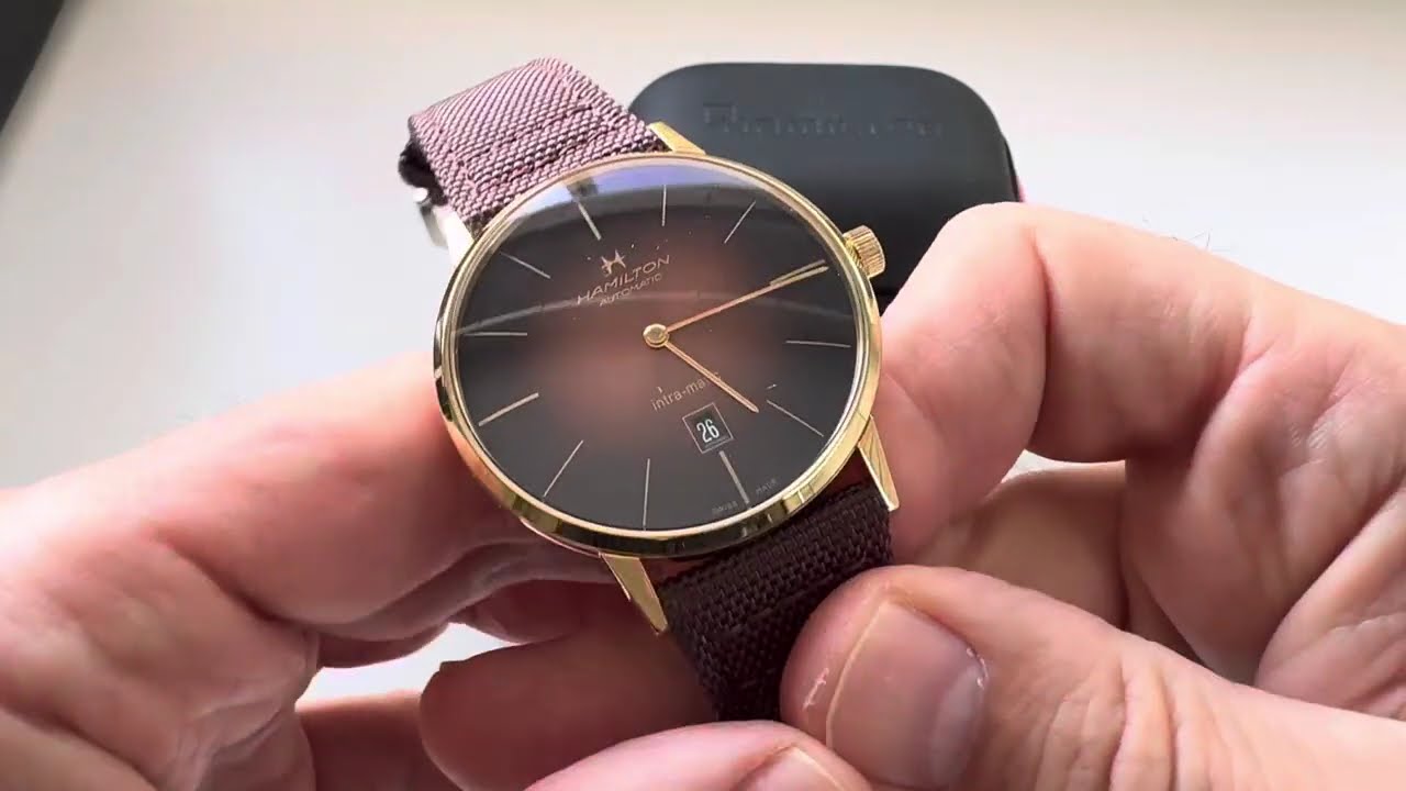 Hamilton Intra-Matic unboxing
