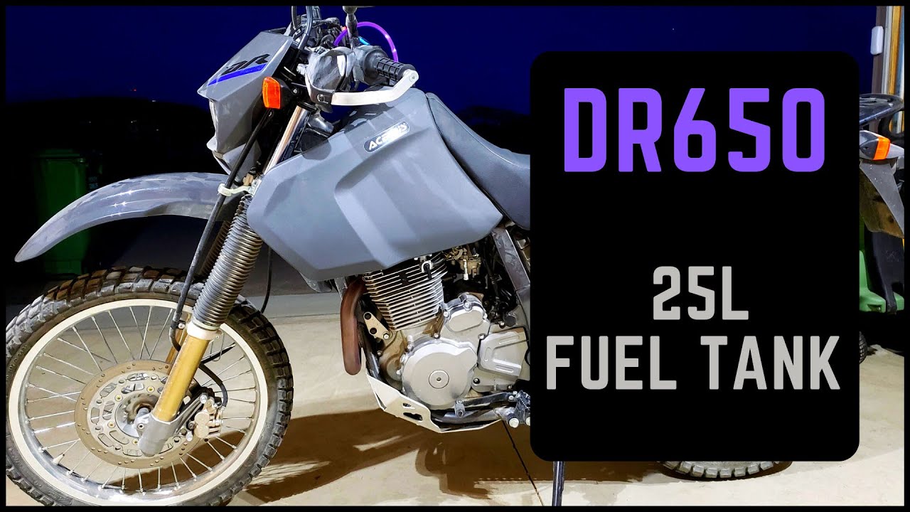Fuel Tank Install | DR650