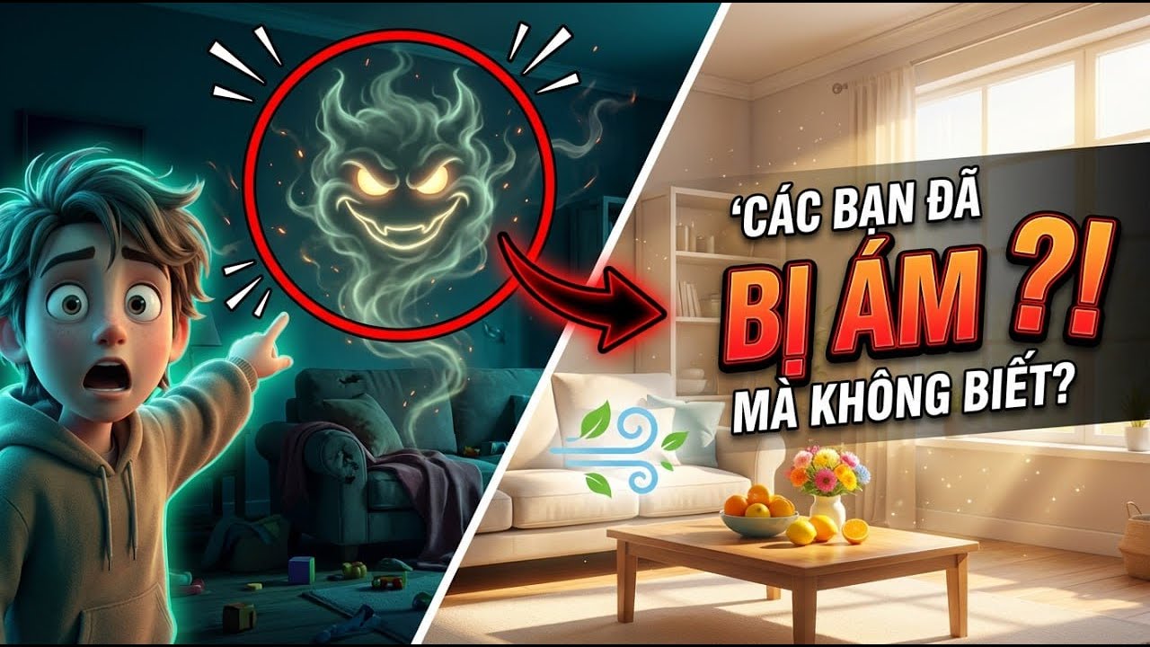 Bạn đã bị ám. Mà chính bạn cũng không biết điều đó. Làm ngay những điều này để đón năm mới bình an