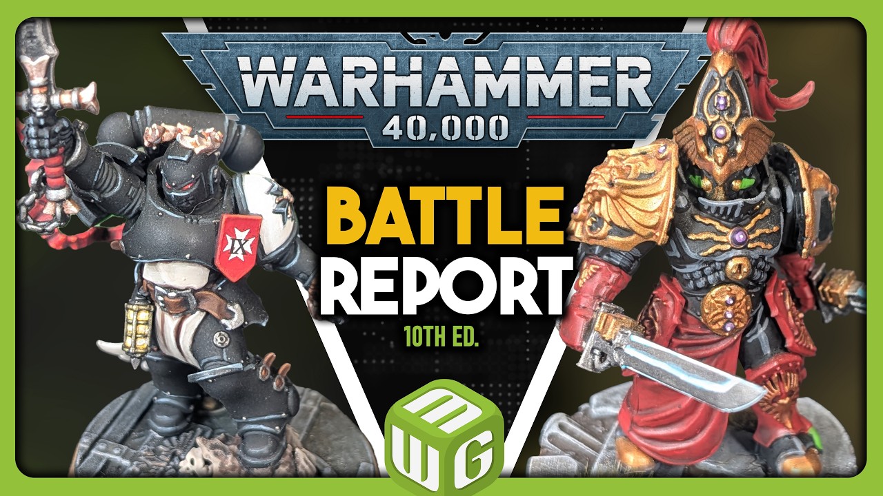 I Smell Heresy a Cookin - Black Templars vs Custodes Warhammer 40k Battle Report