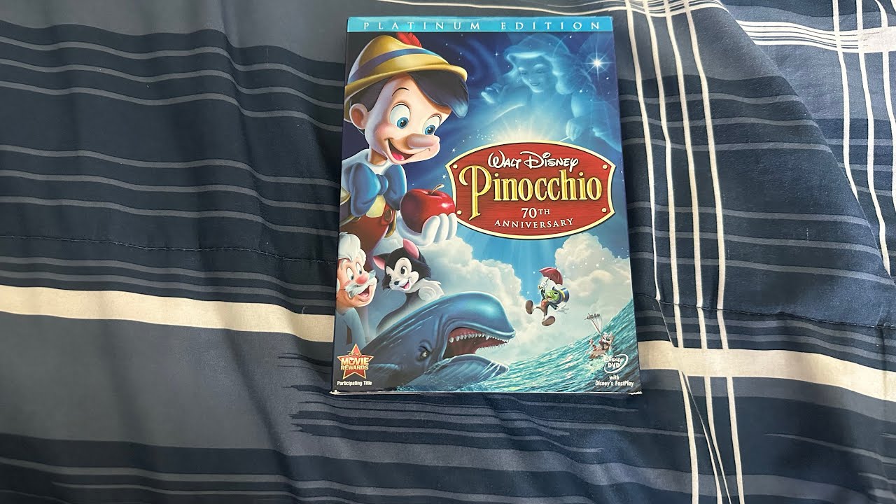 Opening to Pinocchio: 70th Anniversary Platinum Edition 2009 DVD (Main Menu option)