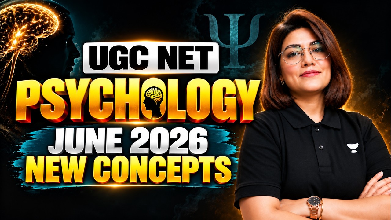 UGC NET Psychology New Concepts | UGC NET Psychology Dec 2026 Preparation | Hafsa Mam
