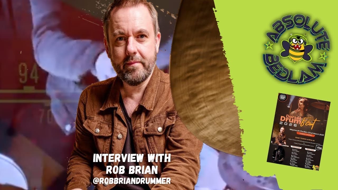S17 #3 - Rob Brian - professional drummer & session musician 🐝 