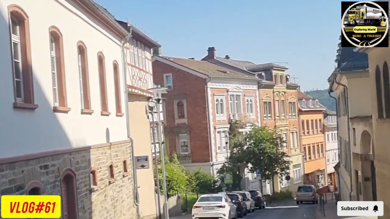 Driving through Bad Schwalbach most beautiful holiday city in Germany 🇩🇪 
