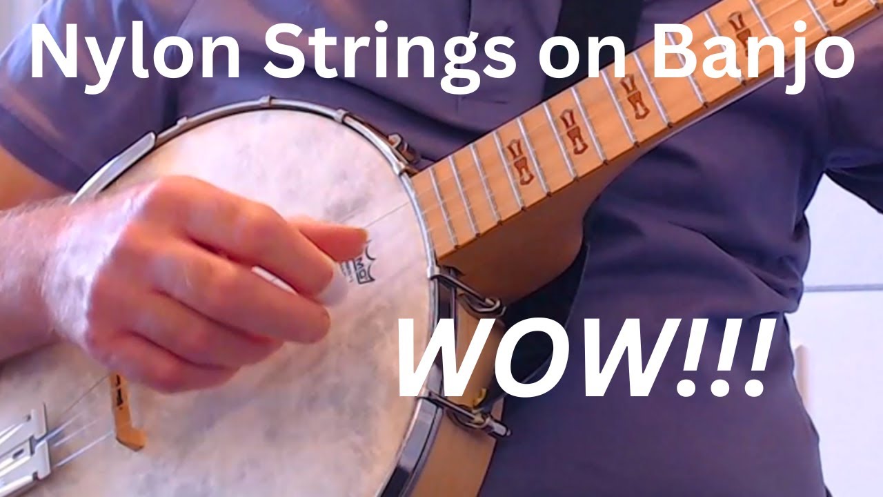 I'M BACK ON NYLON STRINGS! Nylon String Banjo (Full String Information)