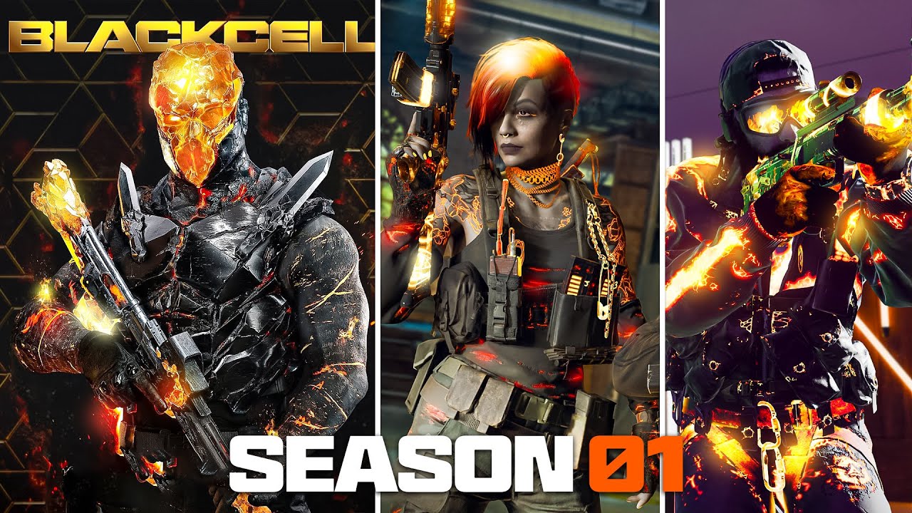 ALL BO6 Season 1 Battle Pass Operators & Blackcell SHOWCASE! (Tier 100 & MORE) - Black Ops 6