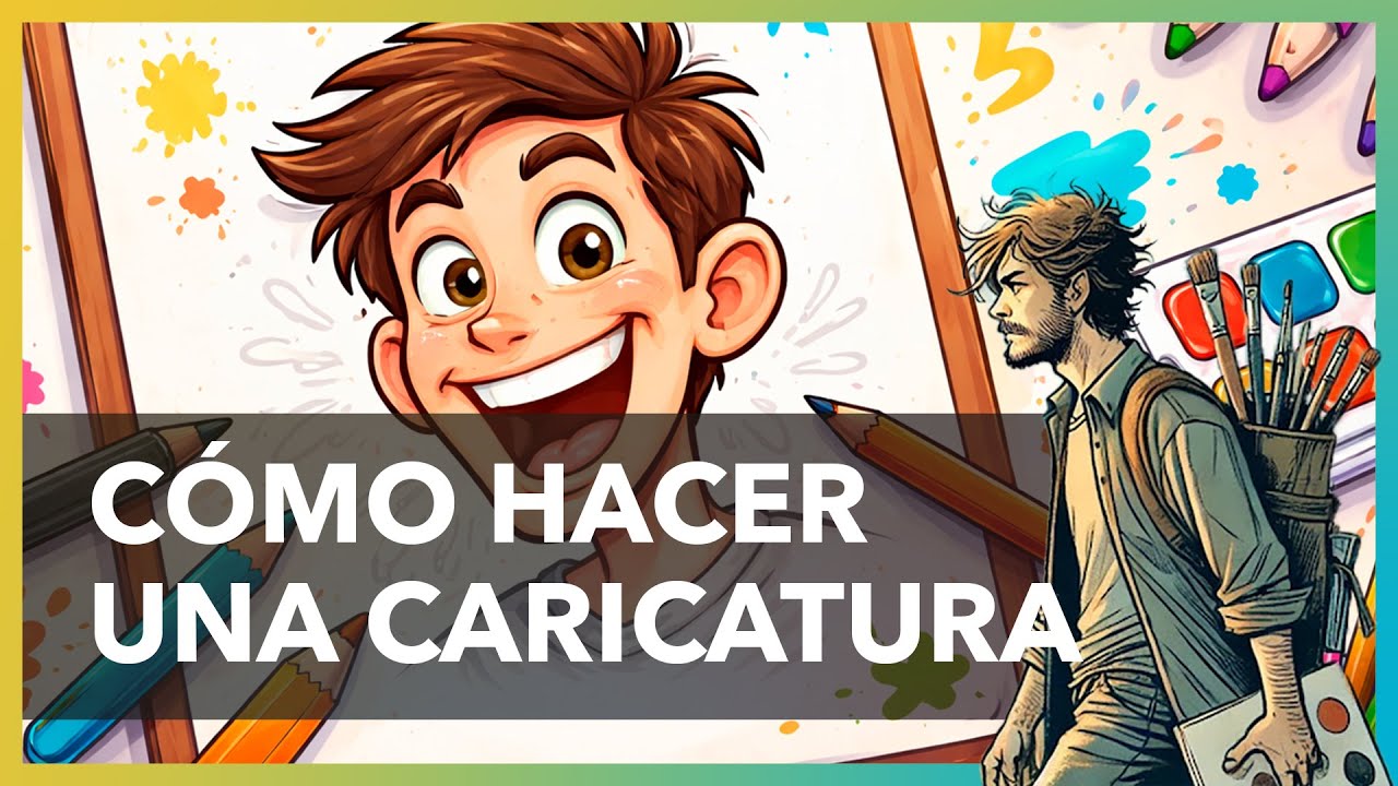 Caricatura Parte 1 | Dibuja una caricatura desde cero | Tutorial completo