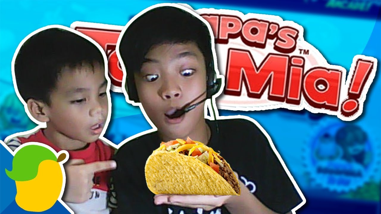 Papa's Taco Mia with My Baby Brother