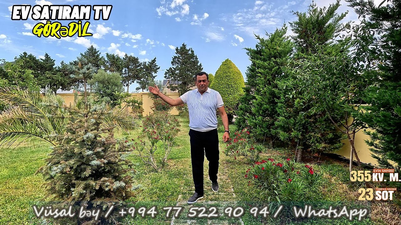 🌟Dənizə Yaxın🌳 Cənnət! 🏡 Ev Sahibinin Dili ilə Bu Evi Kəşf Edin! Görədildə Lüks Yaşayış!