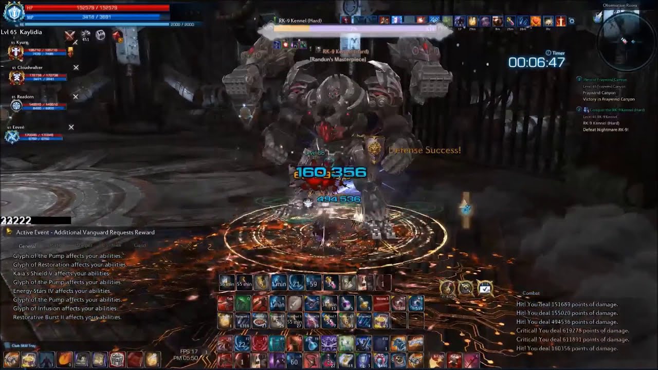 RK-9 [HARD] EXTREME MODE - Lancer PoV - First Clear