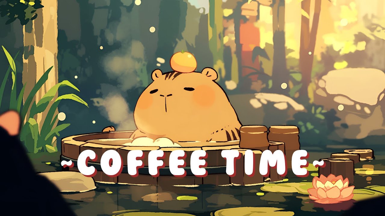 [Full Hour] Capybara Lofi Radio | Chill Study Music Mix 🦫 🎧 ✨