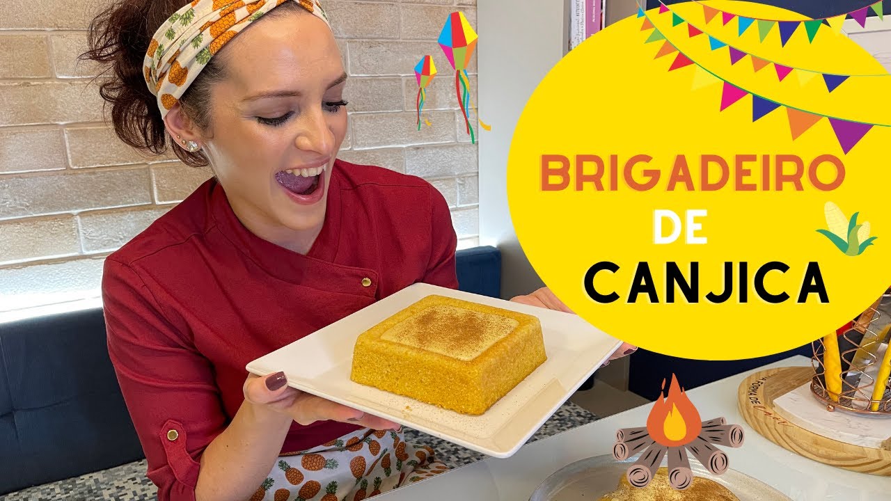 BRIGADEIRO DE CANJICA DELICIOSO