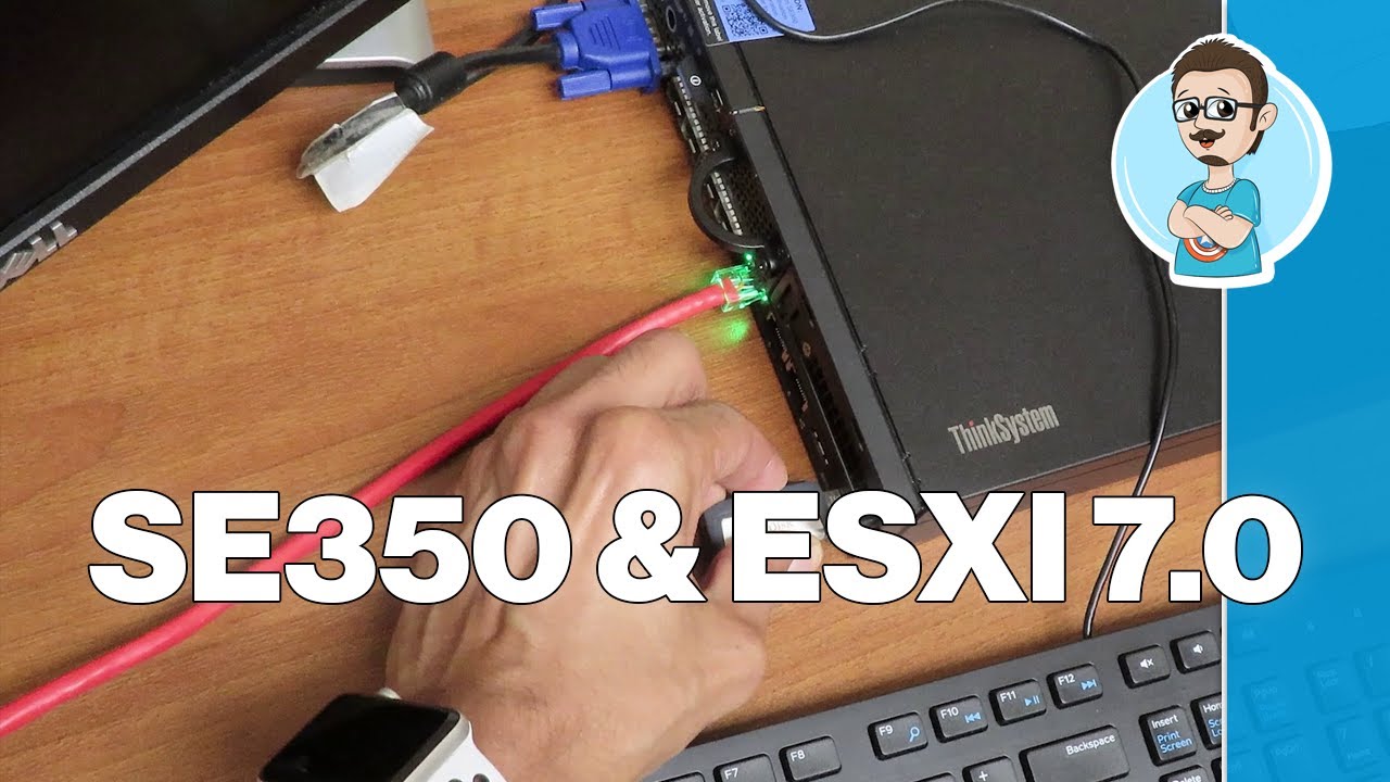How to Install ESXi 7.0 on Lenovo ThinkSystem SE350 Egde Server!
