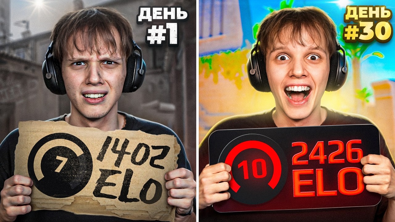 Как я АПНУЛ +1000 ЭЛО за МЕСЯЦ? (CS2)
