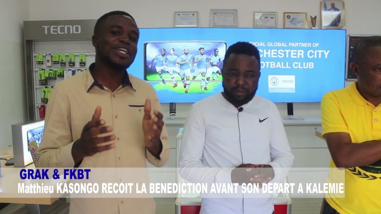 URGENT URGENT SUIVEZ LA DECLARATION DU FR MATHIEU KASONGO AVANT SON DEPART A KALEMIE.