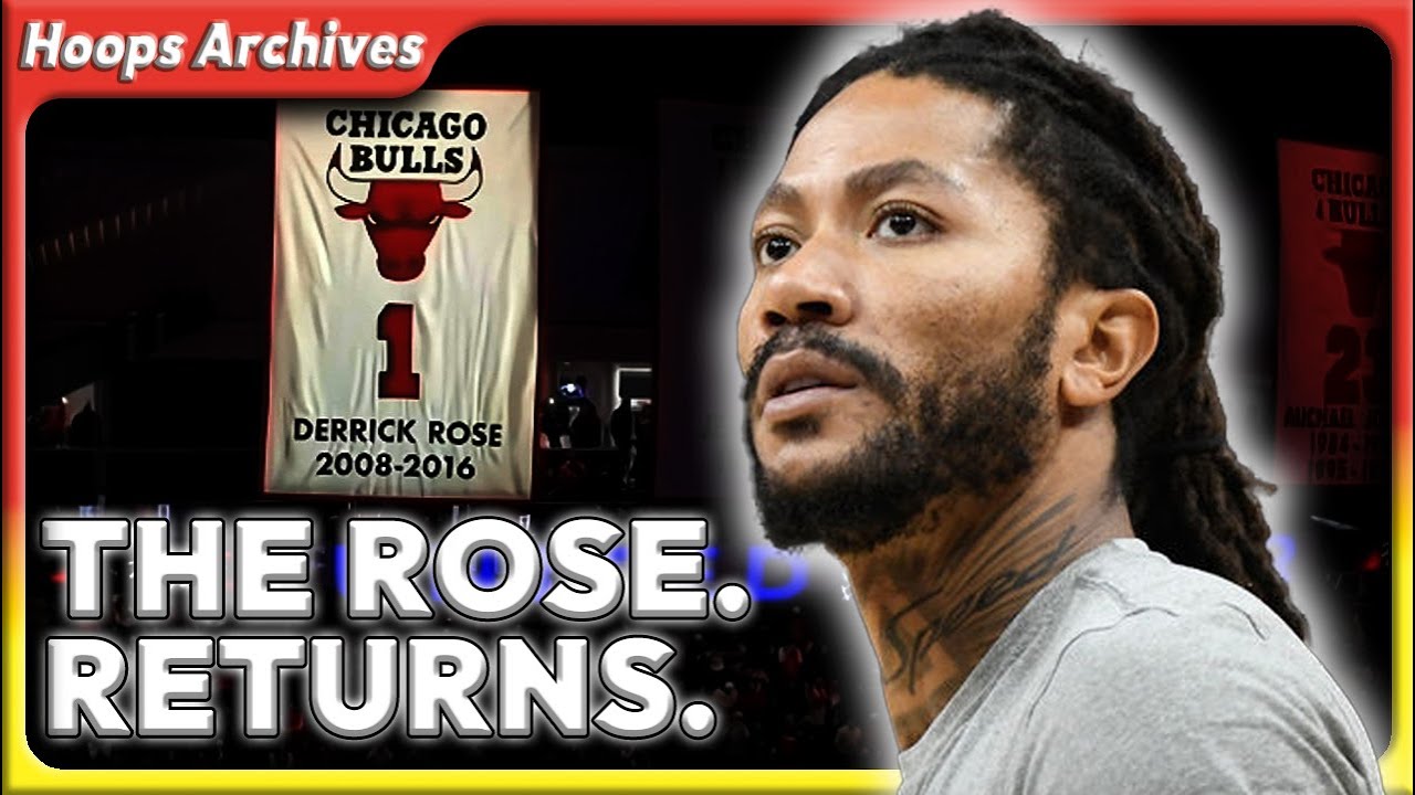Derrick Rose’s Jersey Is Finally Retired — Chicago Never Forgot