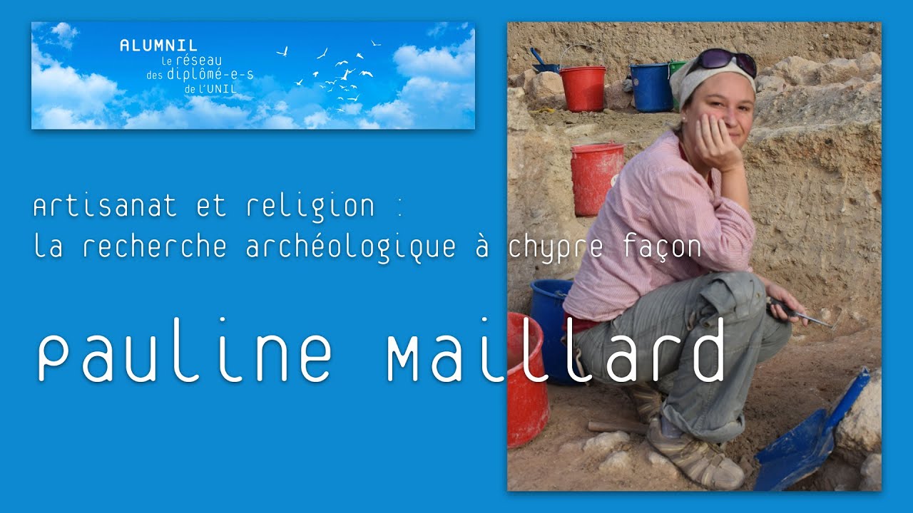 Artisanat et religion: la recherche archéologique à Chypre façon Pauline Maillard