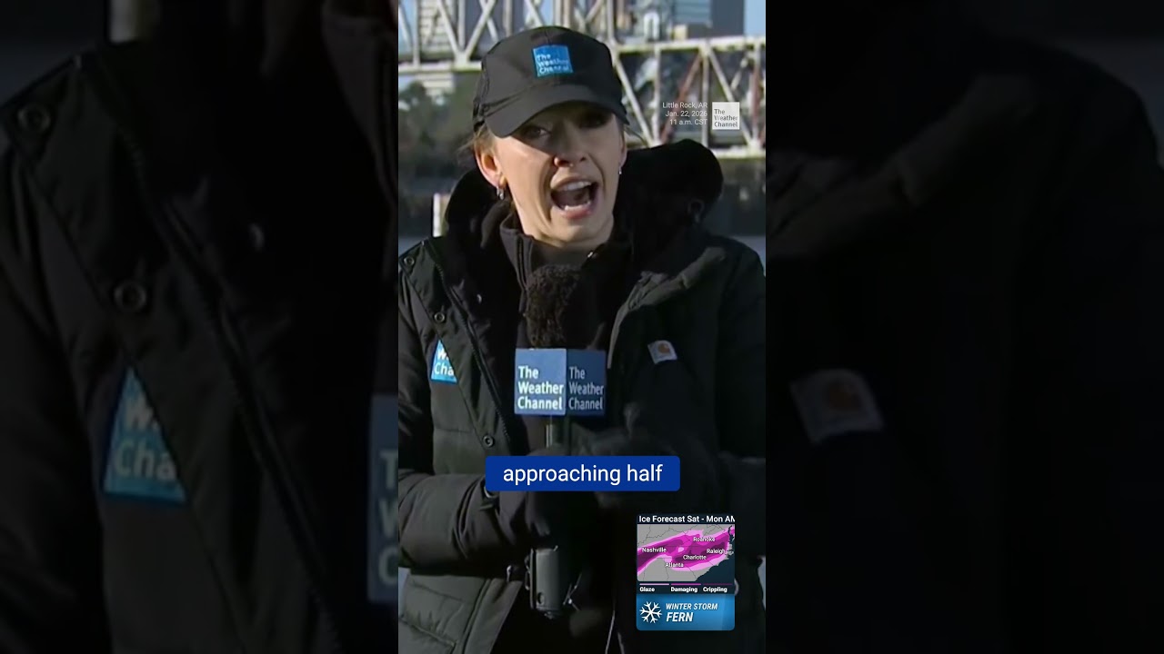 Зимний шторм &laquo;Ферн&raquo;: Литл-Рок превратился в &laquo;поле битвы&raquo; из-за льда и снега.