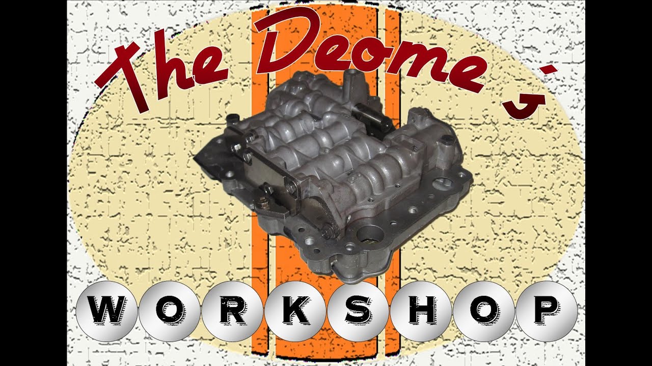 How to rebuild a Ford C4 '67 valve body