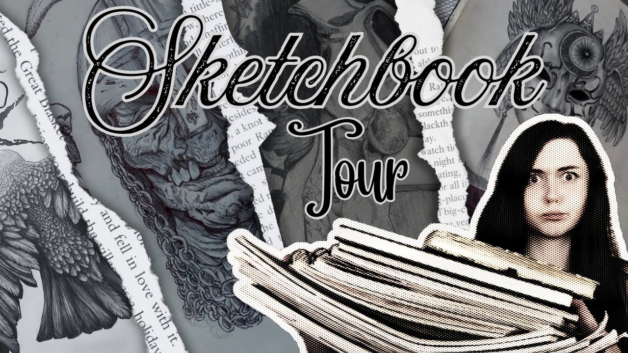 Leaving Cert + Junior Cert Art Sketchbook Tour 🎨