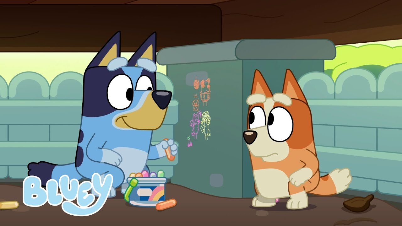 Chokoladem&aelig;lk og storeb&aelig;lt 🍫 | H&aring;ndv&aelig;rkere | Bluey P&aring; Dansk
