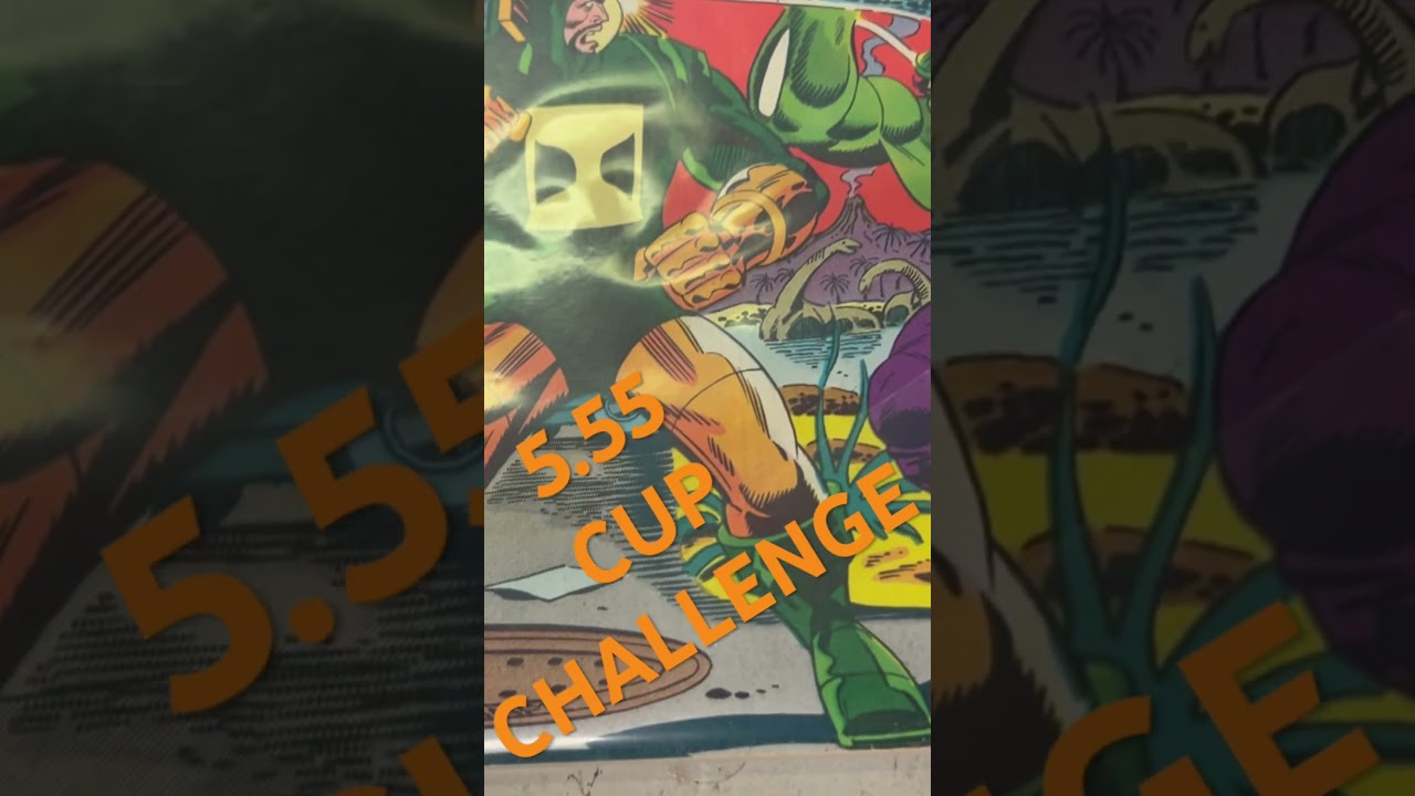 5.55 CUP CHALLENGE! #marveluniverse #hulksmash #marvel