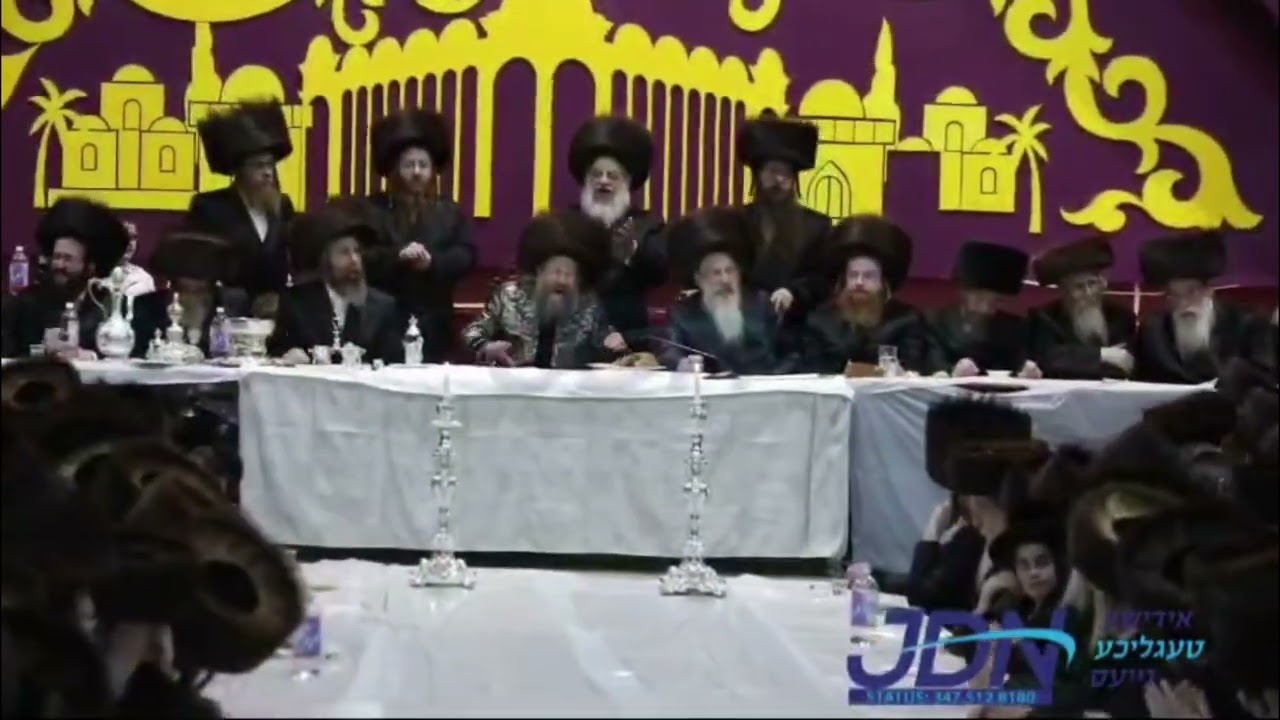 Tish Chol Hamoed Sukkos 5785 in Bobov45