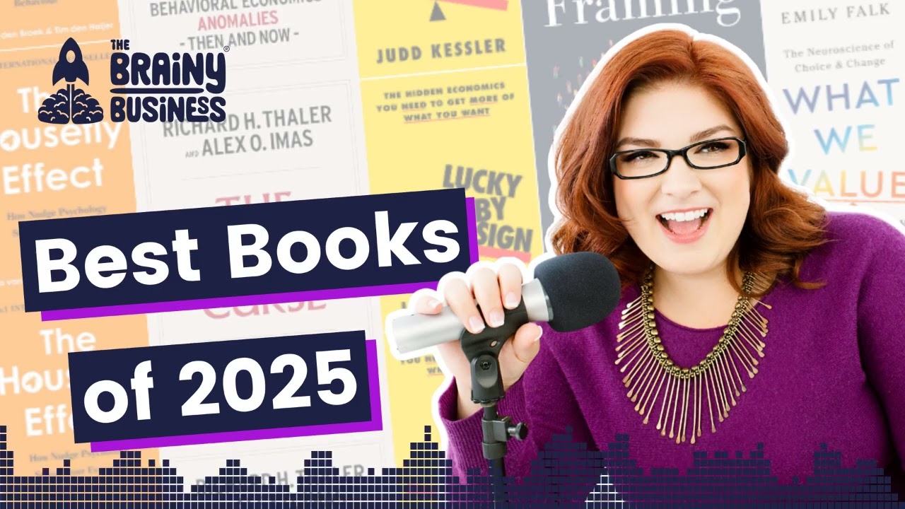 My Top Books of 2025 | The Brainy Business podcast ep 557