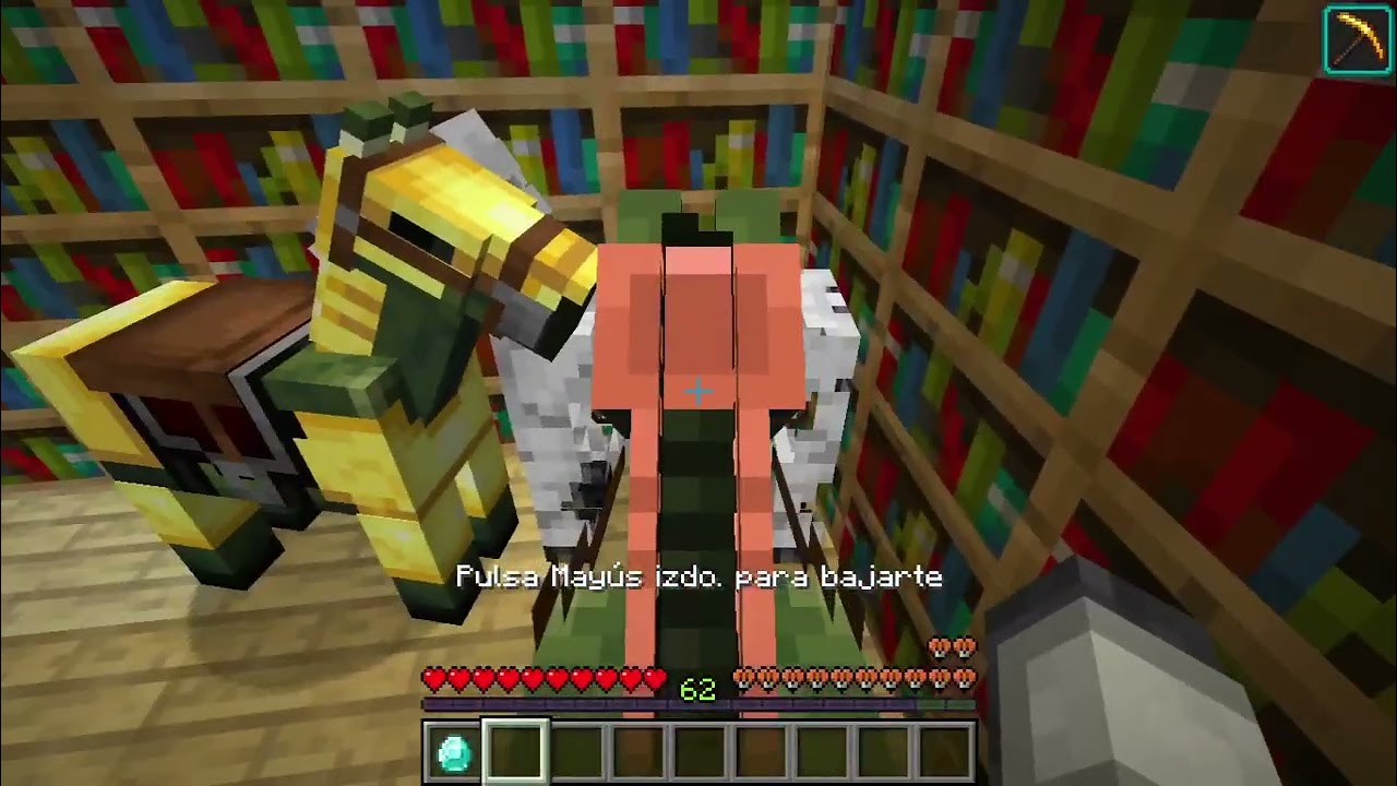 Explorando mi mundo de minecraft