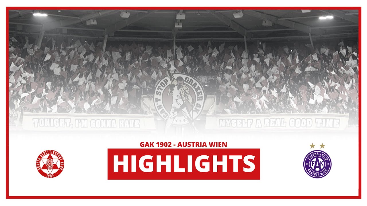UNIQA ÖFB CUP - VIERTELFINALE: GAK - FK AUSTRIA WIEN