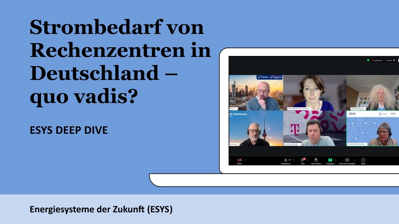 Strombedarf von Rechenzentren in Deutschland &ndash; quo vadis?