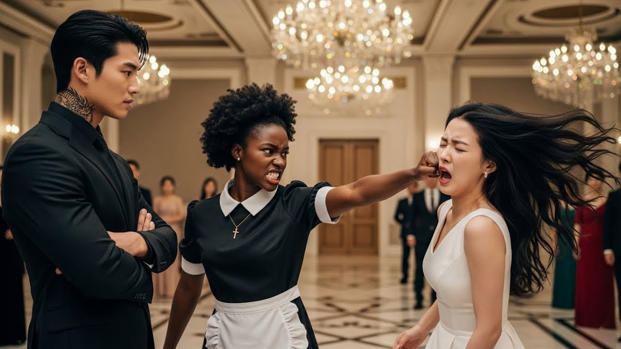 Everyone Feared The Korean Mafia Boss FIANCÉE—Until The New BLACK MAID Changed Everything #tales